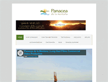 Tablet Screenshot of panaceacr.com